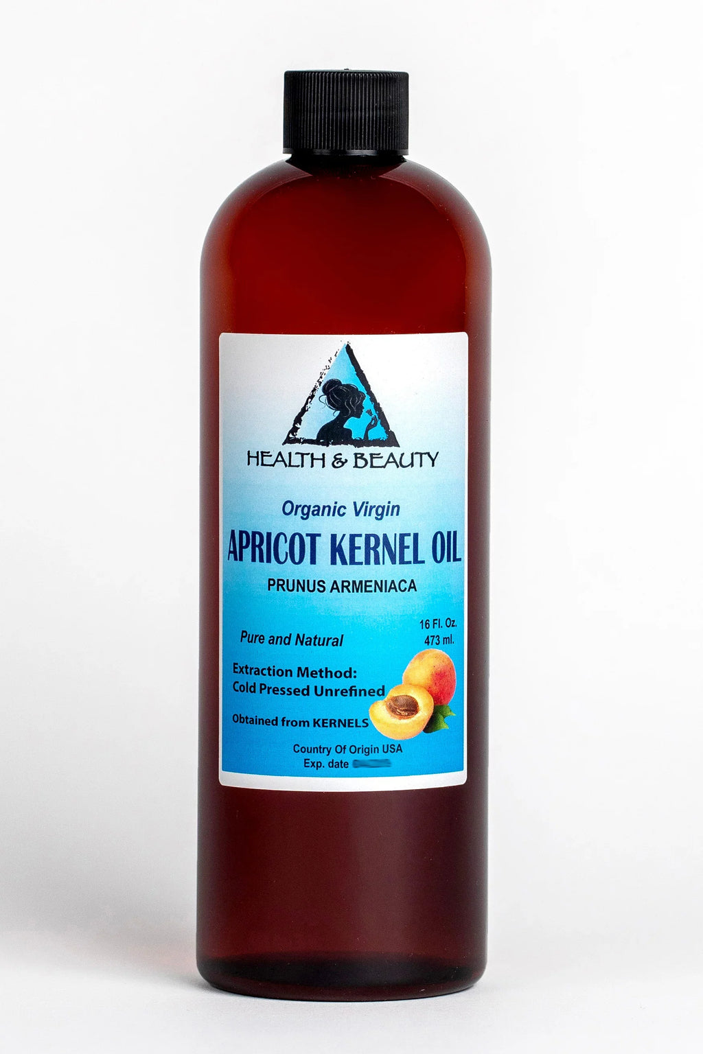 64 Organic Pressed Virgin oz Unrefined Pure Oil Cold Apricot Natural Raw Kernel