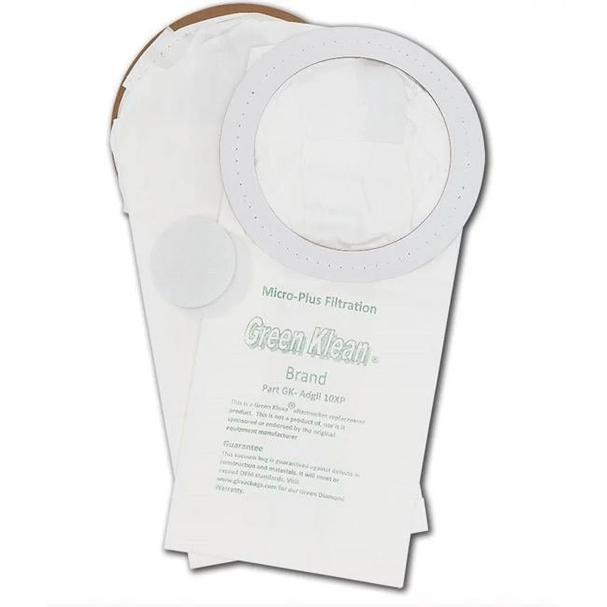 Adgility Nilfisk - of - Advance Replacement per GK-Adgil10XP Vacuum Green 10 10 Case Case 10XP Klean Bags