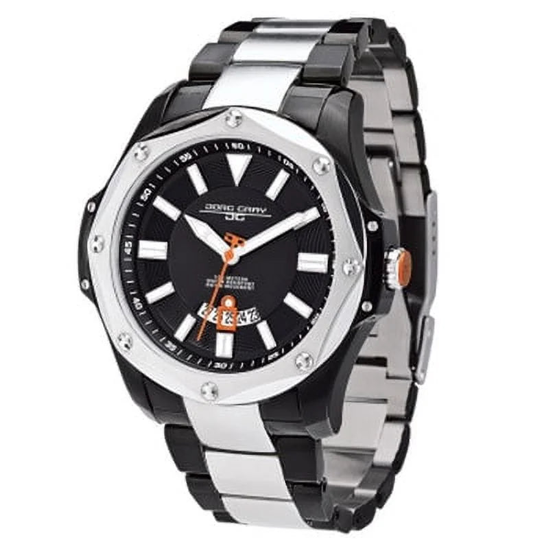 Strap Black Black Dial Integrated JG5600-21 Silicone Men's Watch  With