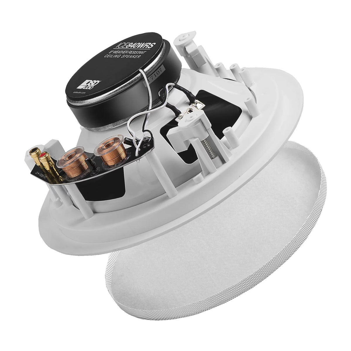 OSD Weather Outdoor Built-in 8" ICE840WRS Resistant Speaker 150W w/ Crossover, - In-Ceiling Pair