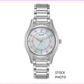Mother Dial  of 16 Bulova White Women's Pearl Watch 96R216 Diamonds