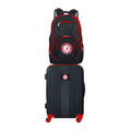Set Crimson and 2-Piece Backpack Luggage Alabama NCAA Tide