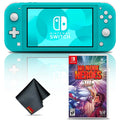 Switch Console Nintendo No with Lite Bundle Turquoise More 3 Heroes