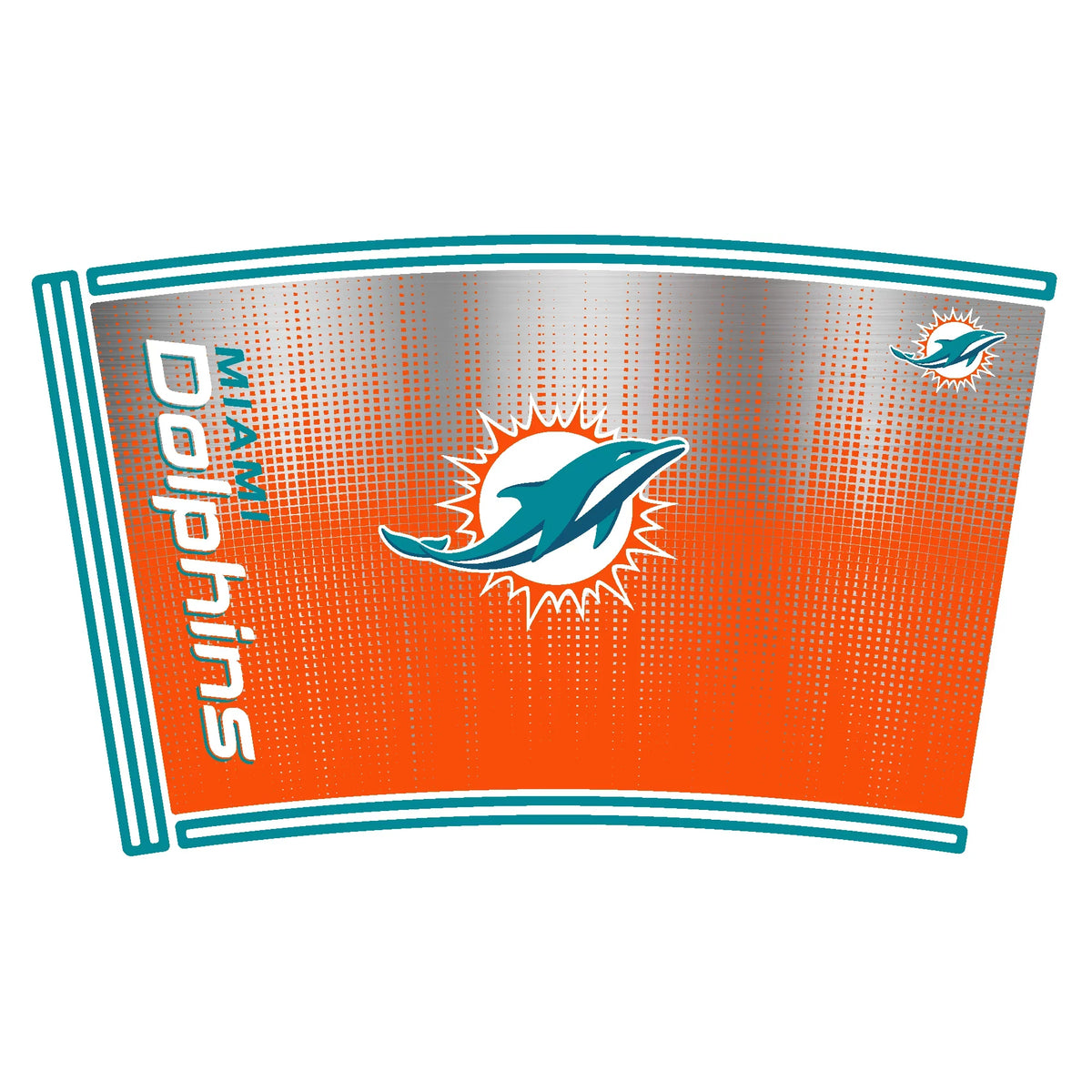 Tumbler 18oz. Dolphins Miami Roadie
