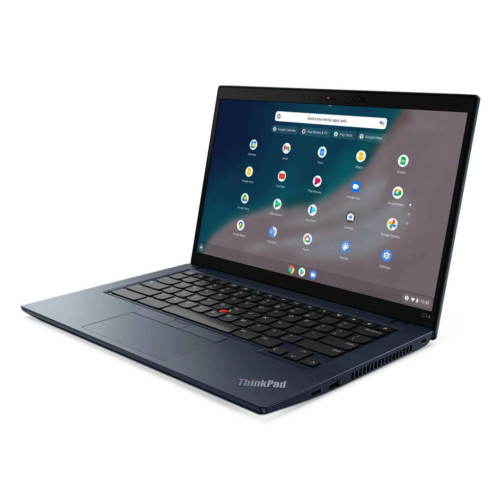 Laptop, Iris IPS, Xe, FHD Intel Lenovo 8GB, C14 Chromebook ThinkPad vPro®, 14" 256GB