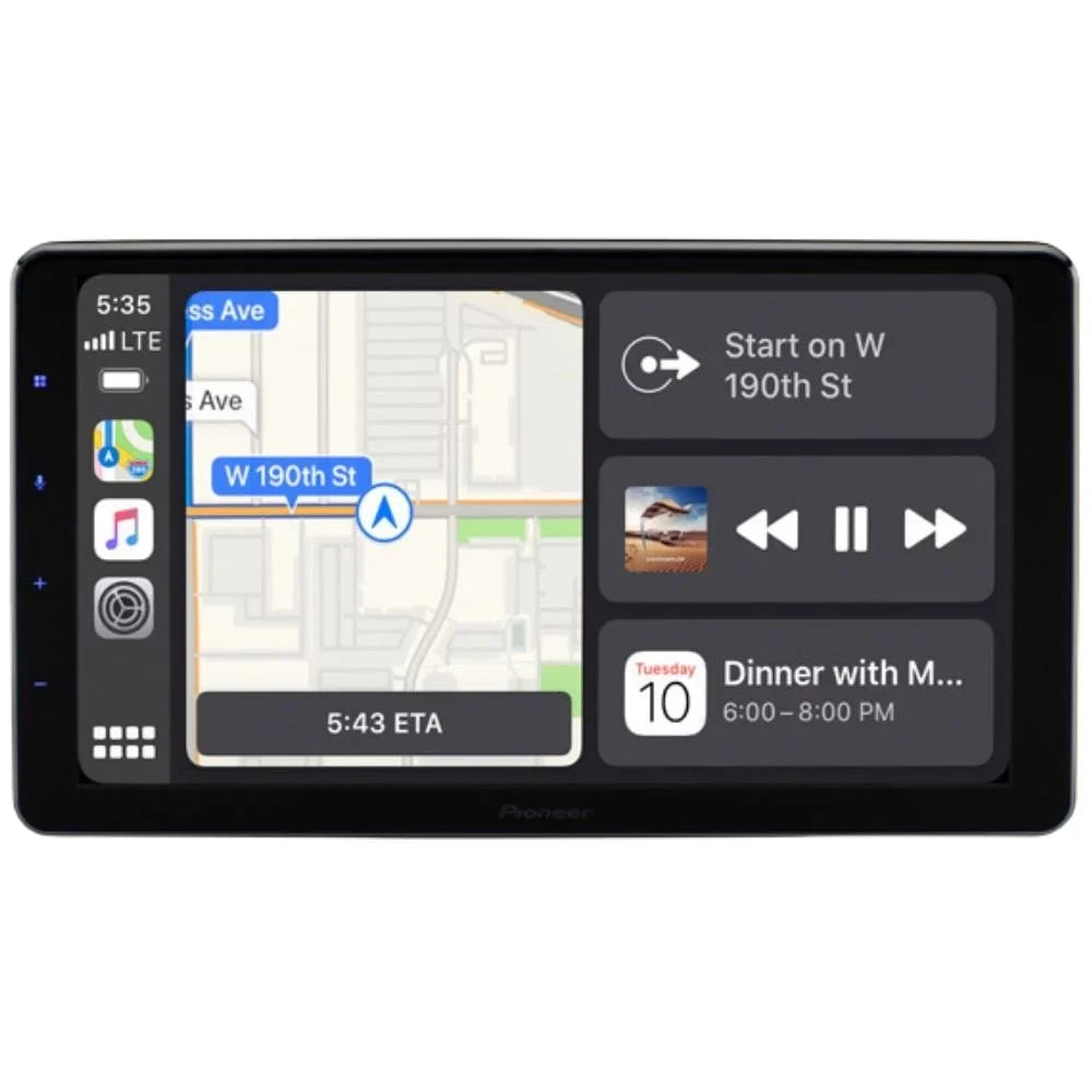 DMH-WT86NEX Digital Receiver Multimedia License New Pioneer Camera 10.1" with Plate