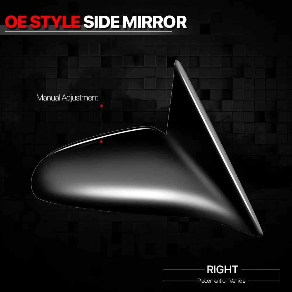 Operated 99 Suzuki Passenger Door 1995-2001 Chevy/GEO 97 View Mirror Side Rear Espejos Metro 98 Swift Right 00 For 96 Door Manual