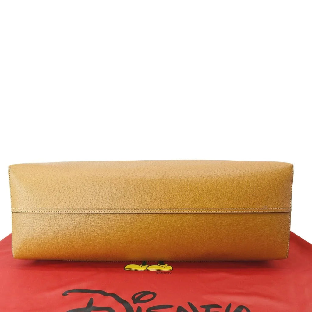 Medium Used 547947 Beige GUCCI Supreme x Tote Disney Bag GG
