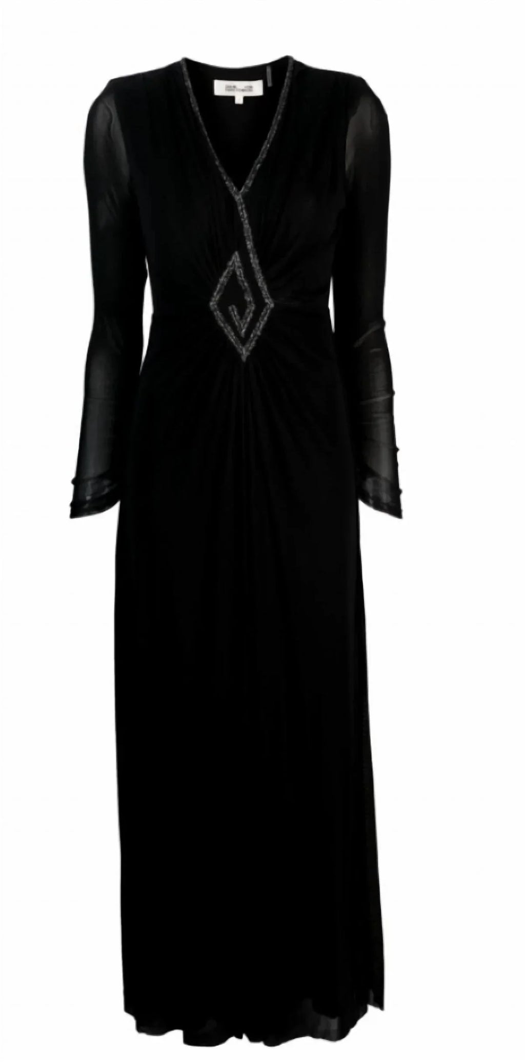 Evening  Furstenberg Von Diane S Black Straight Women's Size