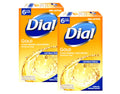 Antibacterial Gold - of Count Ounce Bars, 6 Dial 4 2 Soap Pack
