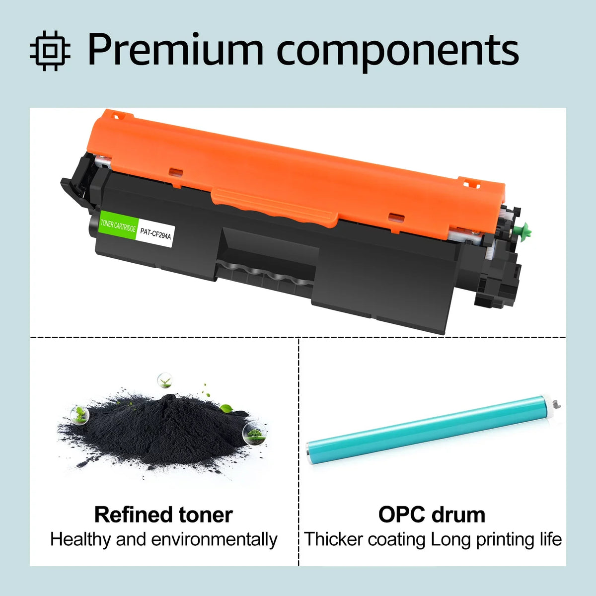 3 M148dw M118dw Printer Cartridge M149 Pack CF294A HP M149fdw Replacement Laserjet Compatible M148fdw for Toner Black with MFP 94A GREENCYCLE Pro