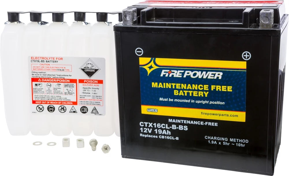 Free 580 Compatible Battery Fire Sea-Doo With 1994-1996 Power Maintenance GTS