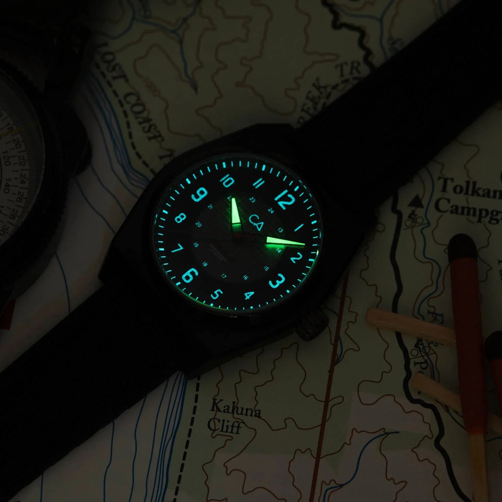 Lost California Solar Watch Co. Coast Field Midnight