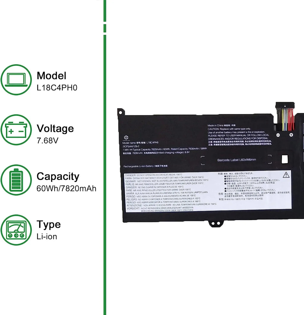 L18C4PH0 Replacement 5B10T11586 C940-14IIL for JIAZIJIA Laptop 81Q9002GUS 2019 y Yoga Lenovo 5B10W67180 IdeaPad