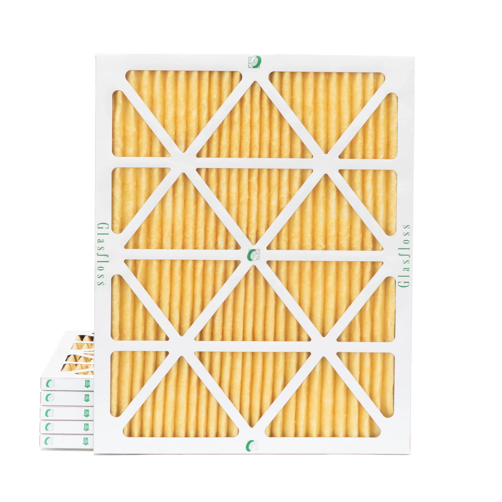 7/8 19-1/2 Size: 14x20x1 Actual Glasfloss. MERV Pleated Filters x by Pack Air 11 6 x 13-1/2 of