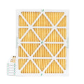 7/8 19-1/2 Size: 14x20x1 Actual Glasfloss. MERV Pleated Filters x by Pack Air 11 6 x 13-1/2 of