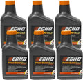 12.8 Engine 6450005S-6PK 6 5 50:1 PowerBlend for Echo Oil Bottle Mix Gallons of 2-Stroke Pack oz Gold