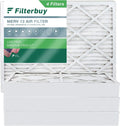 Air Filterbuy Furnace MERV 16x20x4 (4-Pack) Filters HVAC Pleated 13 AC
