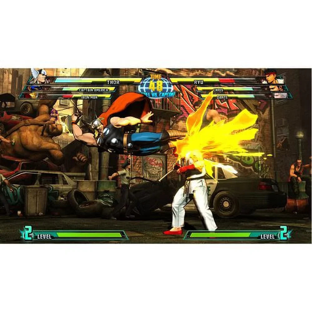 360) (XBOX vs. Two Capcom Fate Worlds of Marvel 3: