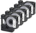 Compatible Tape Tape Maker 45013 DYMO for Replacement, Tape Label Black Label S0720530 Filery Labels Refill, D1