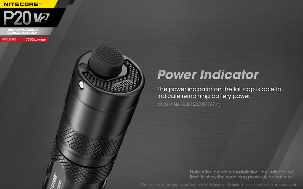 '- Battery, Tactical V2 Free - XP-L2 Flashlight Combo: Batteries P20 LED V6 Lumens +2x D2 1100 CREE Charger w/NL189 Nitecore CR123A Eco-Sensa