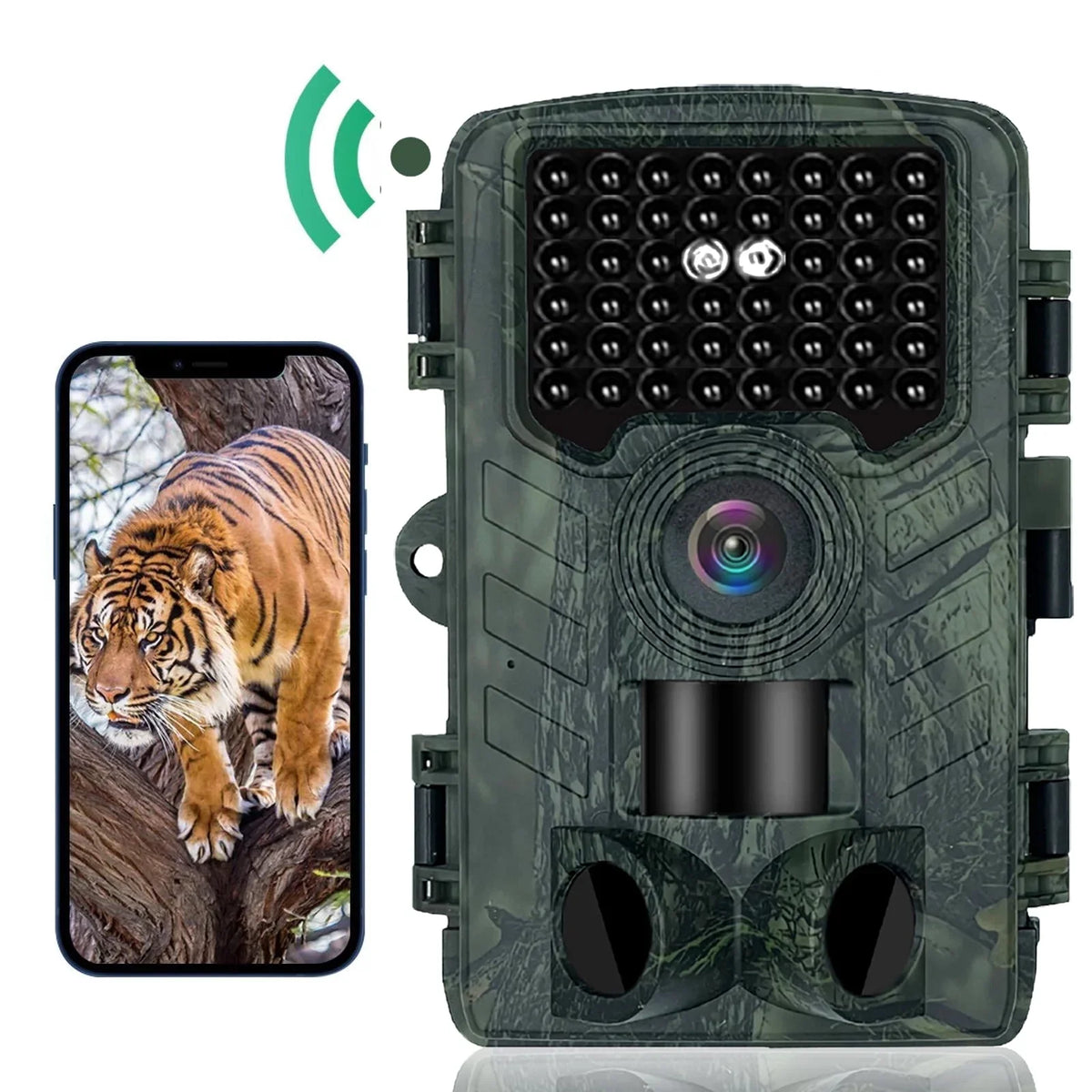 4K with Definition Night IP66 to Send Cameras Activated Trail Card) Cameras That Wifi Memory Camera Phone(64GB Ultra 48MP Game High Vision Camera Liquidproof,Deer Pictures Lens Motion 120°Wide