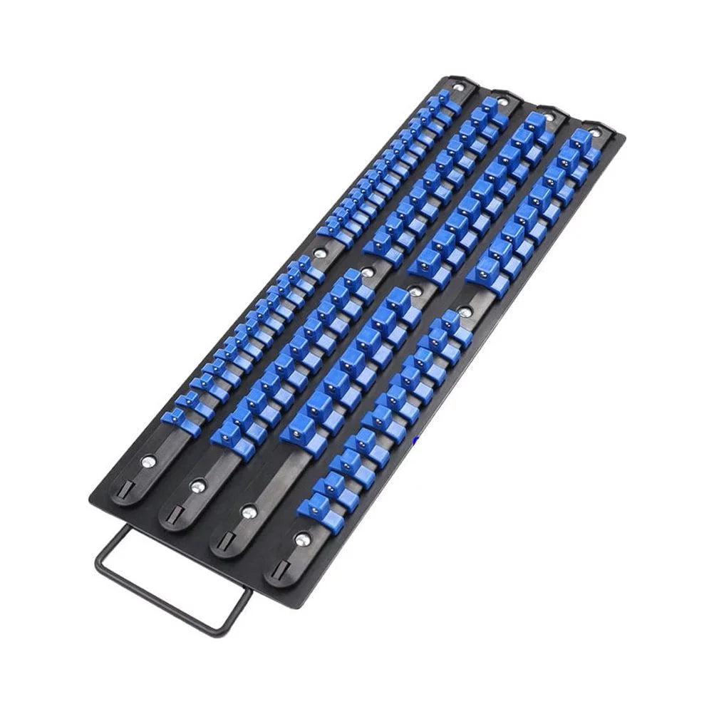 Socket Sliding 80 Organize Industrial Rack ABS Storage Mountable Wrench Socket HEMOTON Rail Holder