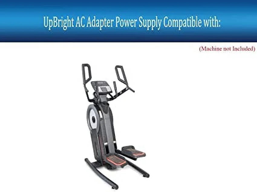 PFEL07920 HiiTL6 PFEL079200 Cardio 9V iFit Model Compatible L6 Cord Pro-Form Battery Charger AC/DC Supply Cross 9VDC HiiT with Stepper ProForm Elliptical PFEL07920.0 Adapter PSU Power Trainer UpBright
