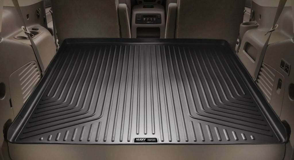 with Black Chevrolet r Yukon Suburban, Behind ESV, GMC 2015-19 2015-19 Compatible Husky 3rd RealTruck Escalade by 28221 Seat 2015-19 XL Cargo - Cadillac