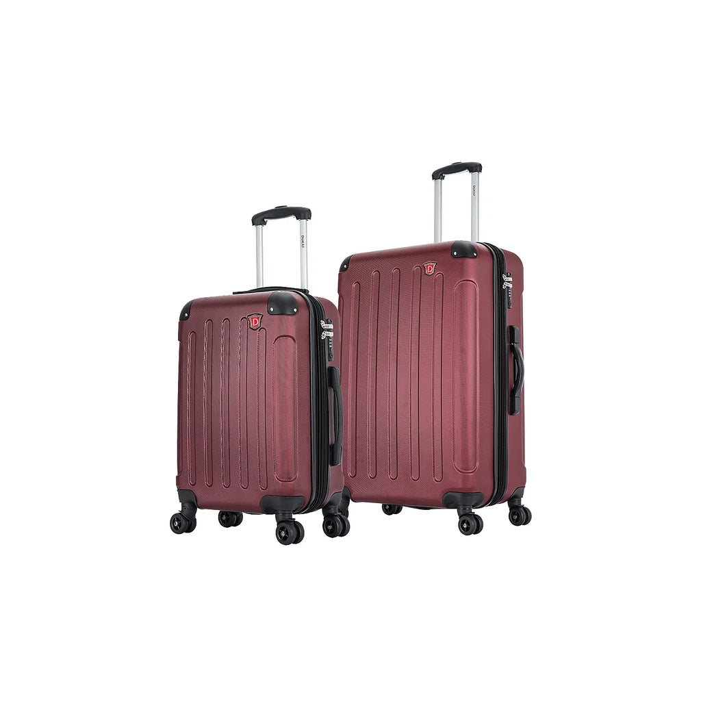 Intely DUKAP (DKINT0SM-WIN) 2-Piece Wine Luggage Set Plastic