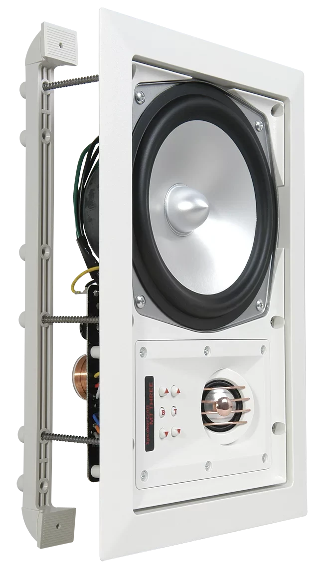 MT6 Three or 4 In-Wall - Includes Ceiling pair, - total) of speakers SpeakerCraft Speaker White Grill 8 (Multipack