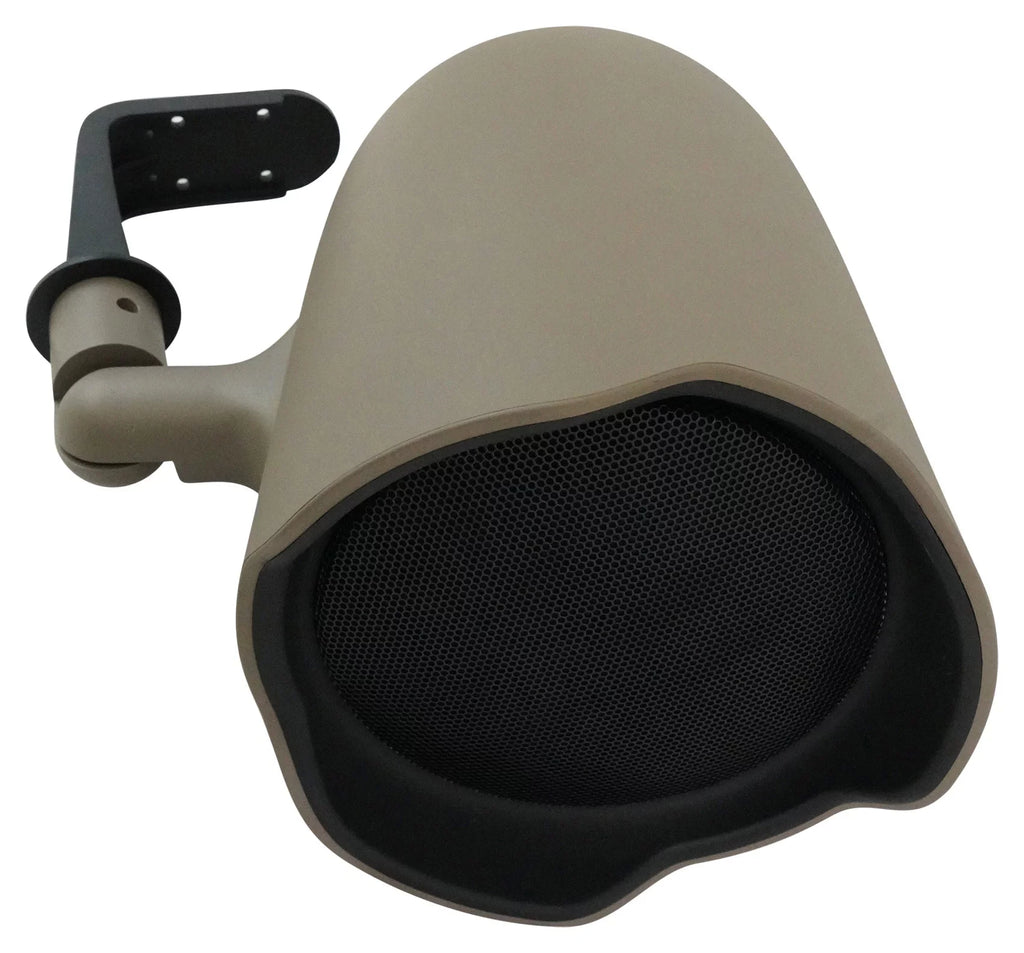 4 Stake/Wall Speakers+Amp 70v Landscape Ground JBL 6.5" GSF6-TN Commercial Mount
