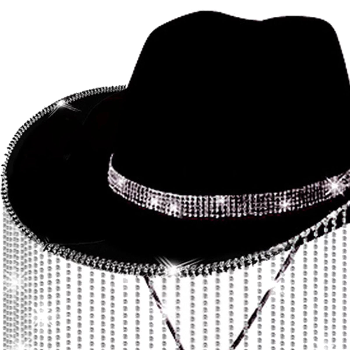 Hat Camping for Beach Unisex Men Cowgirl Festivals Strap Sun Segolike Protection Hat with Sun Chin Black Lightweight Backpacking Street Hat Cowboy Sunhat
