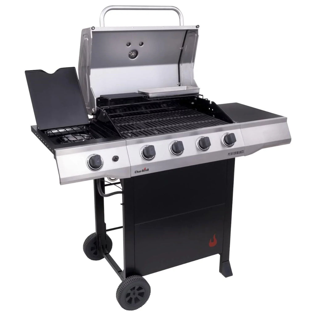 Stainless Performance Char-Broil 4 Gas Series Propane Grill Steel Burner