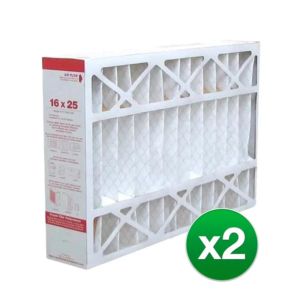 16x25x4 MERV Pack) Replacement 11(2 Air For Filter- HVAC Bryant EXPXXFIL0016