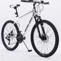 speeds wheel, Hybrid Black-White Bike, Mountain 21 26-inch Dinling Road Bicycle,