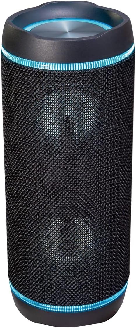 Powerful ip67 Outdoor EDUPLINK Bluetooth Deep Speakers Life Battery (Black) Liquidproof Bass Out for Watt 40 Long Charge Volume Louder
