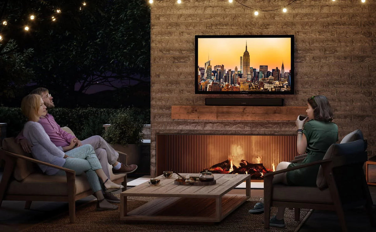 Outdoor Coverage Furrion Sun 55" Year 2 Protect Partial Series Epic Additional TV (2021) Weatherproof an by FDUP55CBS UHD with 4K