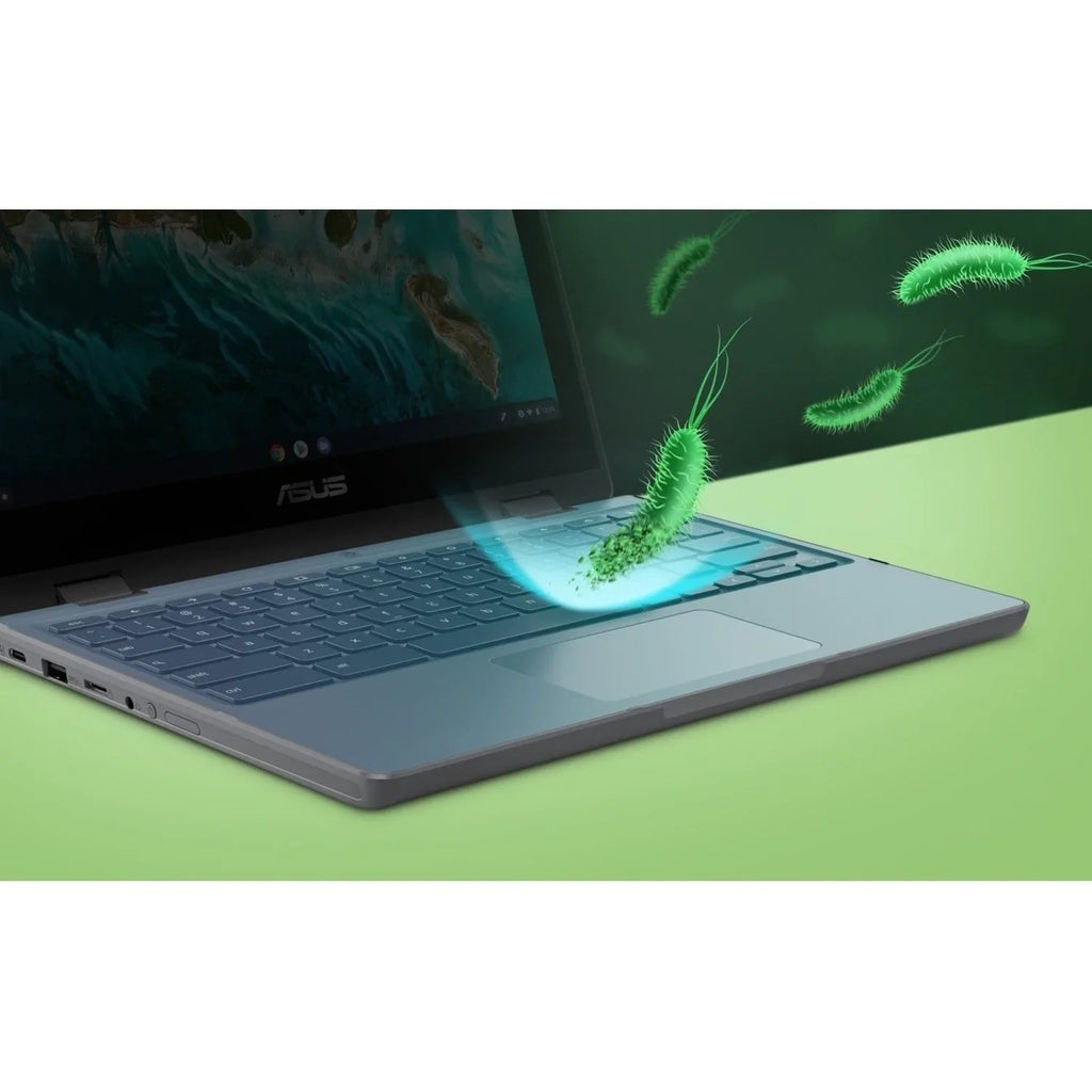 Asus Chromebook Celeron ChromeOS, 64GB 11.6" N5100, SSD, Intel CR1100FKA-YZ184T Flip Touchscreen,