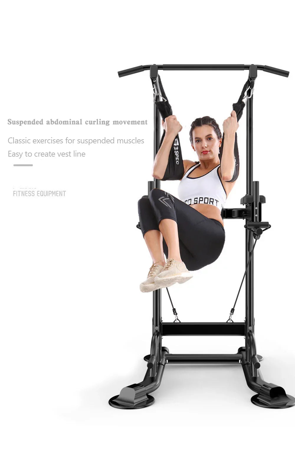Power Home Tower Stands Training Squat Bar Strength Bars Dip & Gym for Pull-Up