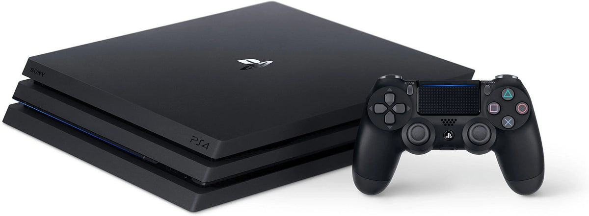 PlayStation Pro Like AXTION Gaming 4 Console Sony 1TB Controller 2 Bundle Included New) Black with Pre-Owned (Refurbished: BOLT