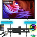 Google 4K - KD50X85K TV RGB Motion with HDR Setup Cables Cables, Package TV LED 50" Sound with Bundle Monster Light Strip Theater Smart Sony Monster HDMI X85K Home Mount, Full & Reactive