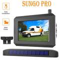Rear Observation Back Camera Solar Trailer,Pickup,Van Trucks, fit Hitch for Trailer View Digital Reverse Camera Highway Backup Camera Wireless Up for System Wireless