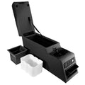 Select: by Ridge Center YJ, 13102.15 Wrangler YJ | Console, Jeep RealTruck Ultimate, 1987-1988 CJ/Wrangler 1989-1995 with Rugged Jeep Black / Wrangler Compatible Locking, 1976-1995 Denim;
