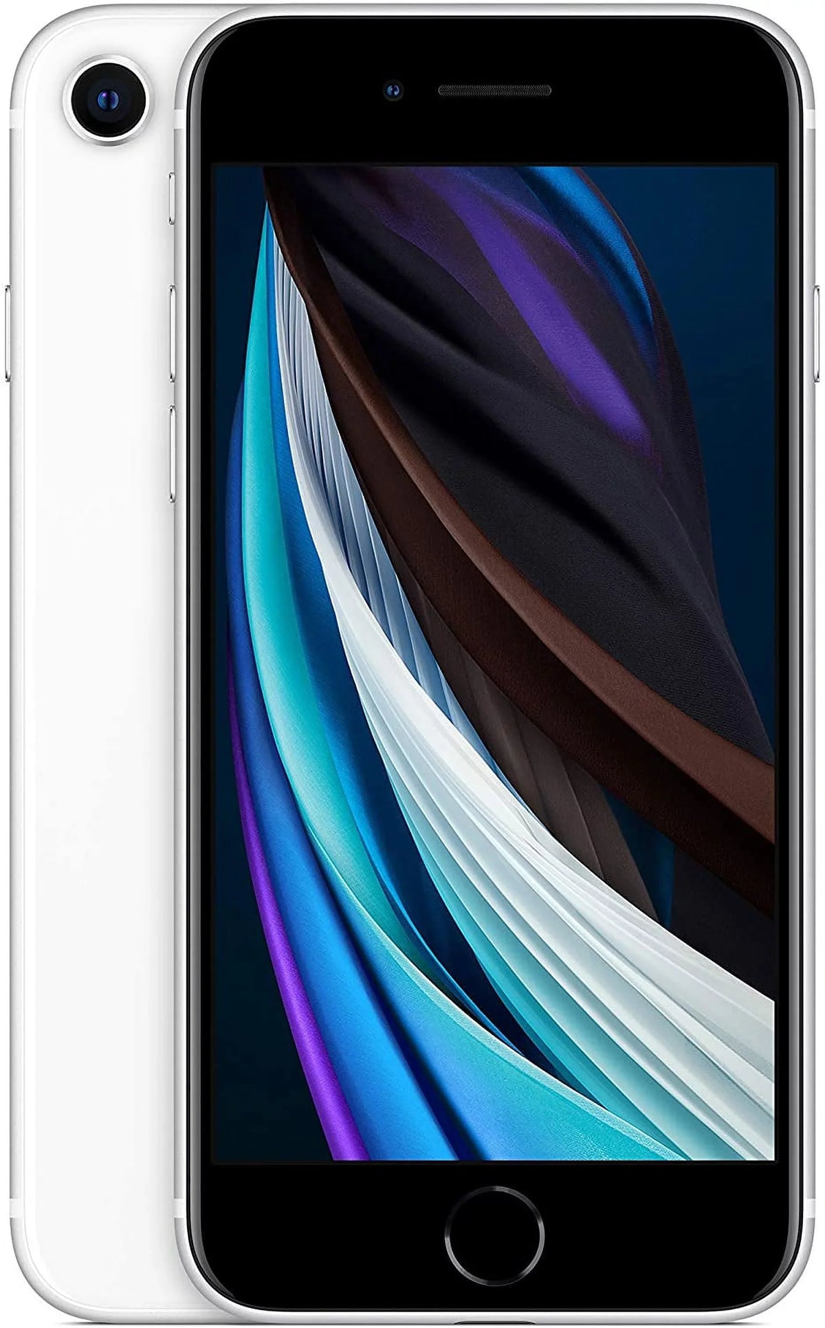 Apple SE 64GB White iPhone (Refurbished) Wireless) (2020) Restored (Cricket