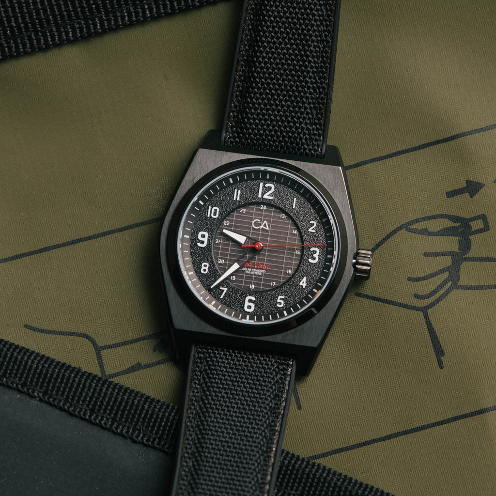 Lost California Solar Watch Co. Coast Field Midnight