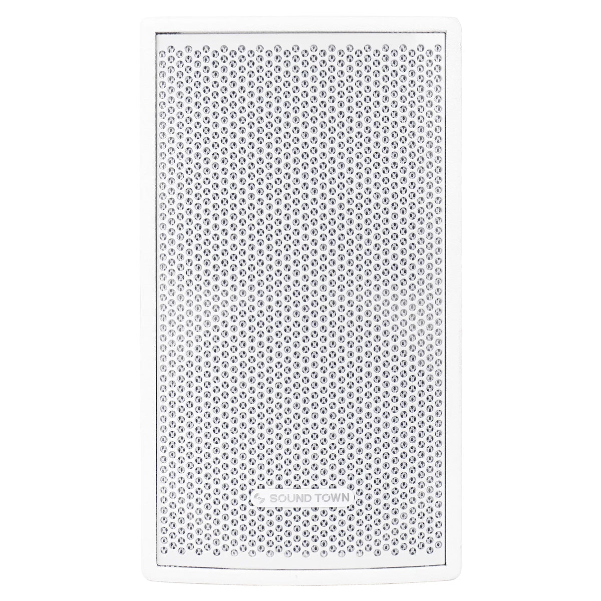 Drivers, Birch Professional Series 350W Karaoke, Church for Sound, Bar, Brackets Live Compression White Installation, of 8" Sound Town with Speakers, PA 2-Way U Plywood CARME DJ Pair and (CARME-U108W-