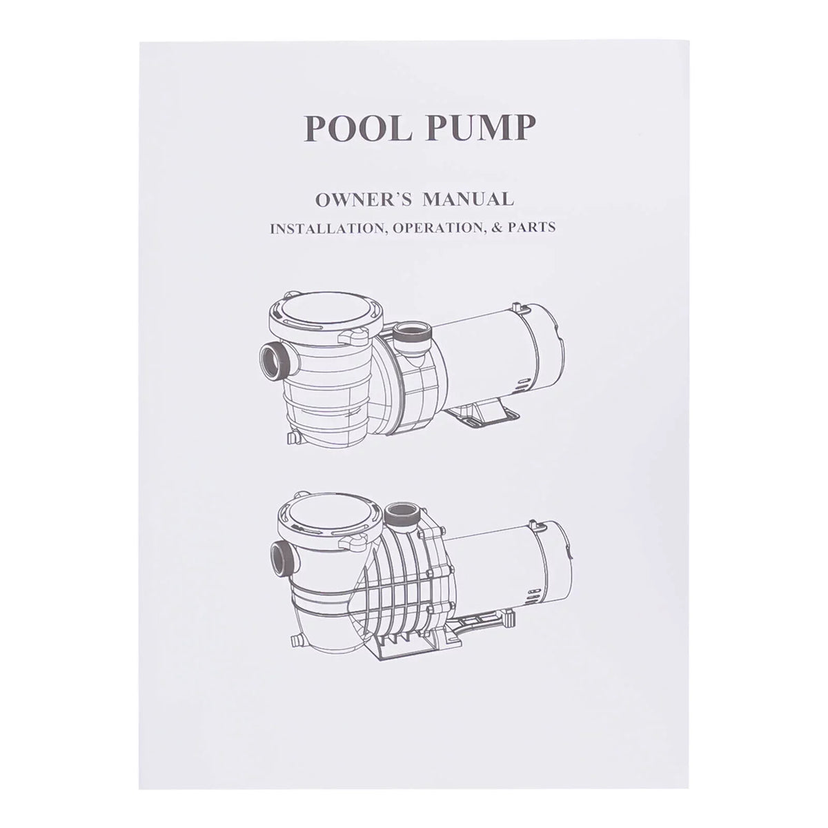 Above Filter W Swimming w/Strainer 1100 1.5HP Pump SPA 3450rpm Pool Ground 92GPM