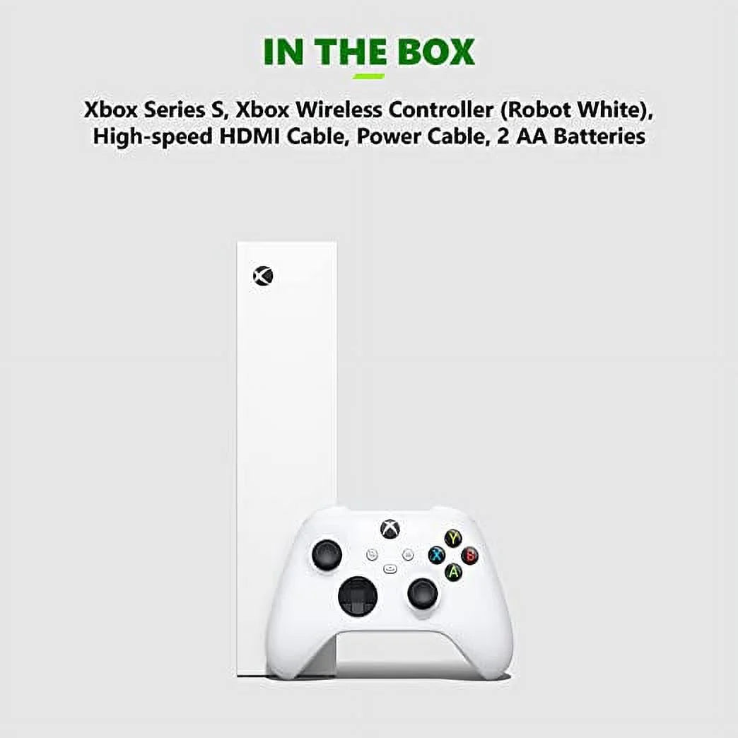 GAME CONSOLE S RRS-00001 WHITE XBOX Pre-Owned - SERIES MICROSOFT 512GB (Refurbished)