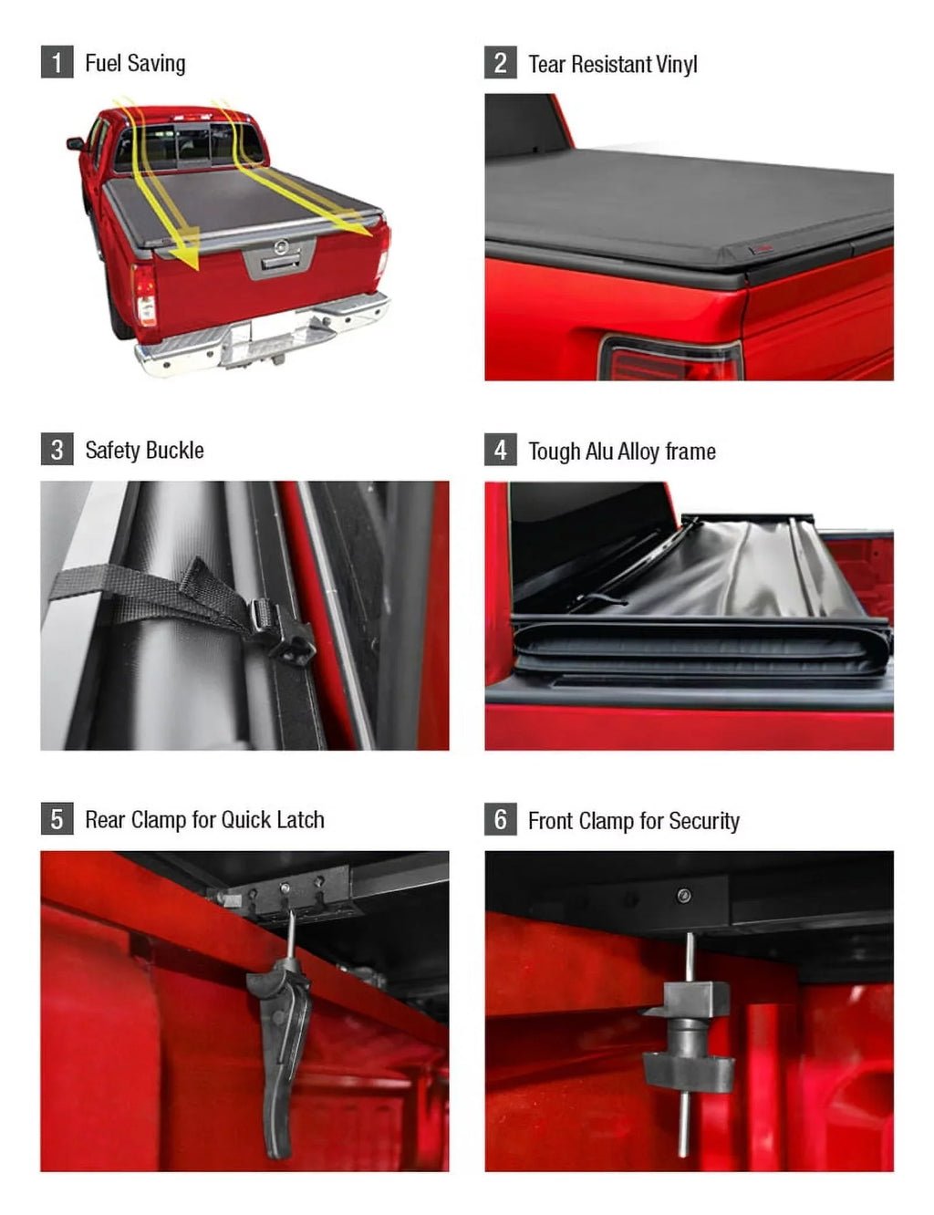 Truck FIT Soft Bed MaxMate | Cover 1500 Bed 5'9" GMC (69") 2007 Compatible Classic) TCC484003 Silverado Sierra Quad-fold | (NOT 2007-2013 with Tonneau Chevy